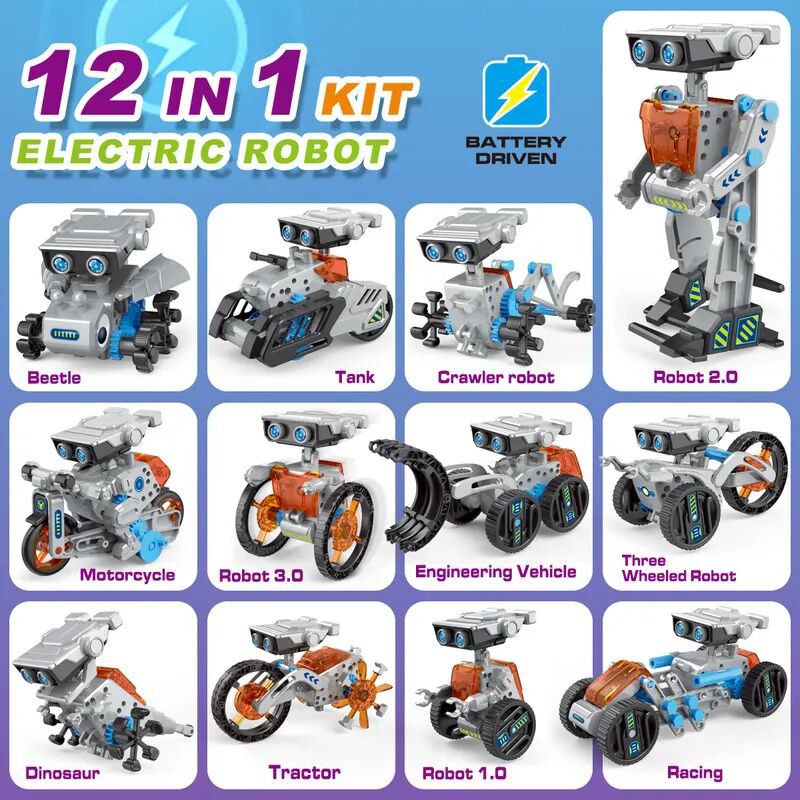 12 in 1 Science Experiment Sol - Science Robotics 评论和价格