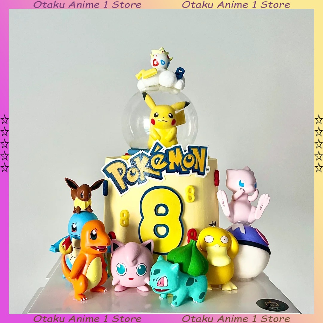 13PCS/SET Pikachu Cake Topper  - Science Of Happiness 评论和价格