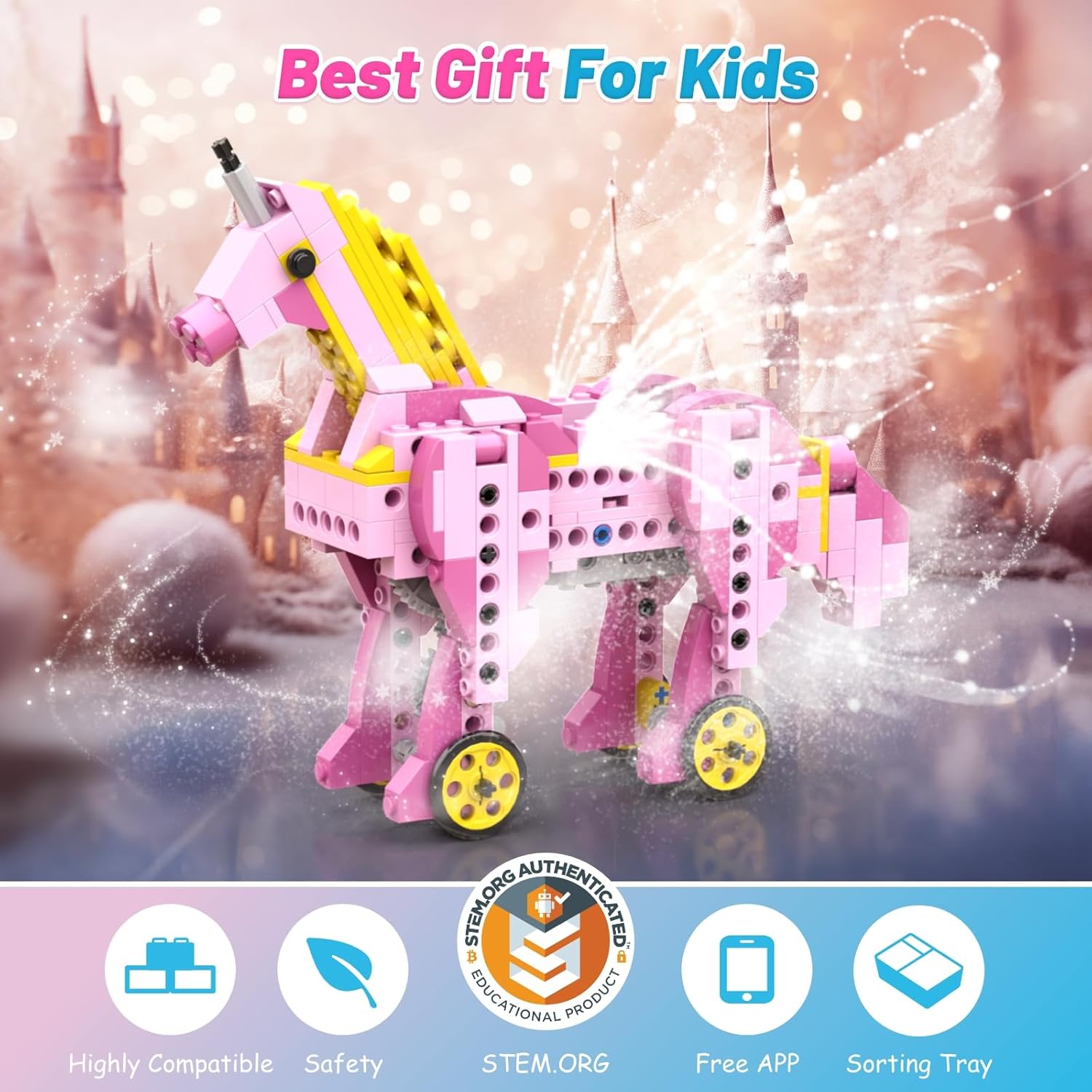 Apitor STEM Toys for Girls Gif - Science Robotics 评论和价格