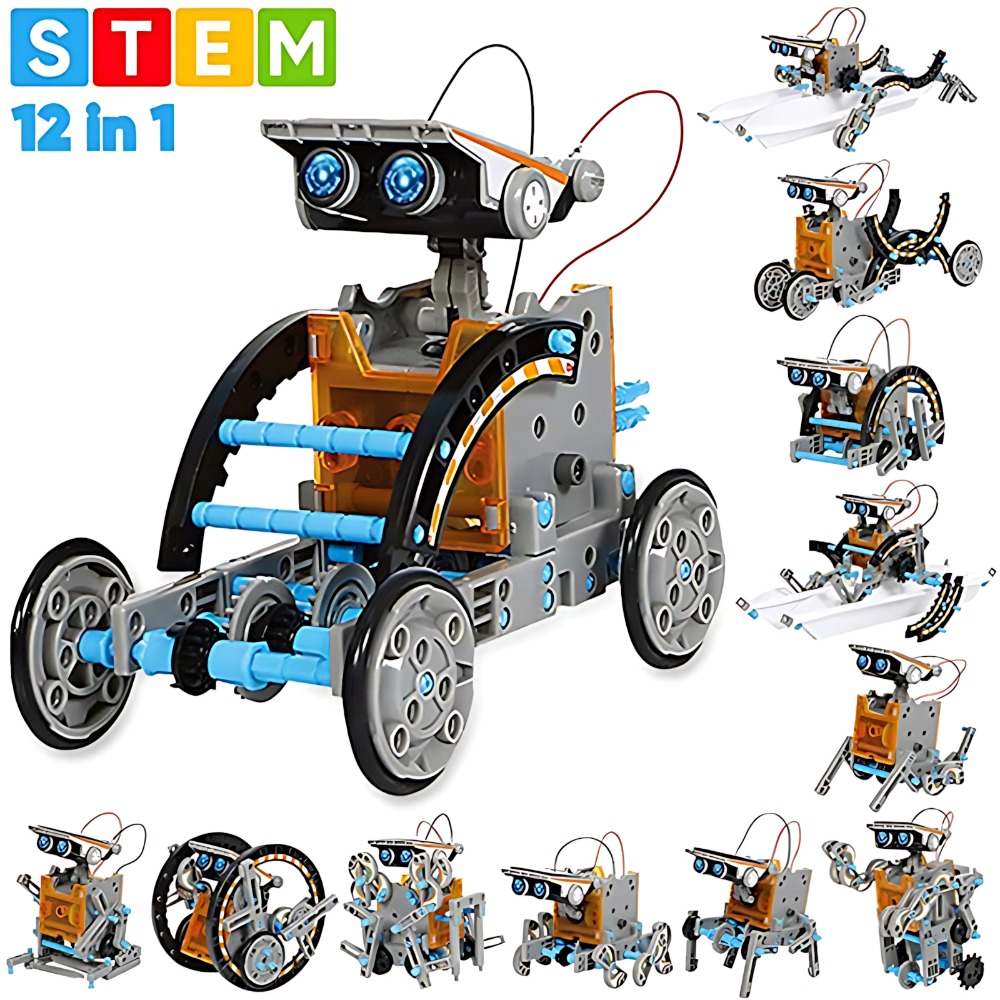 Solar Robot Building Blocks 12 - Science Robotics 评论和价格