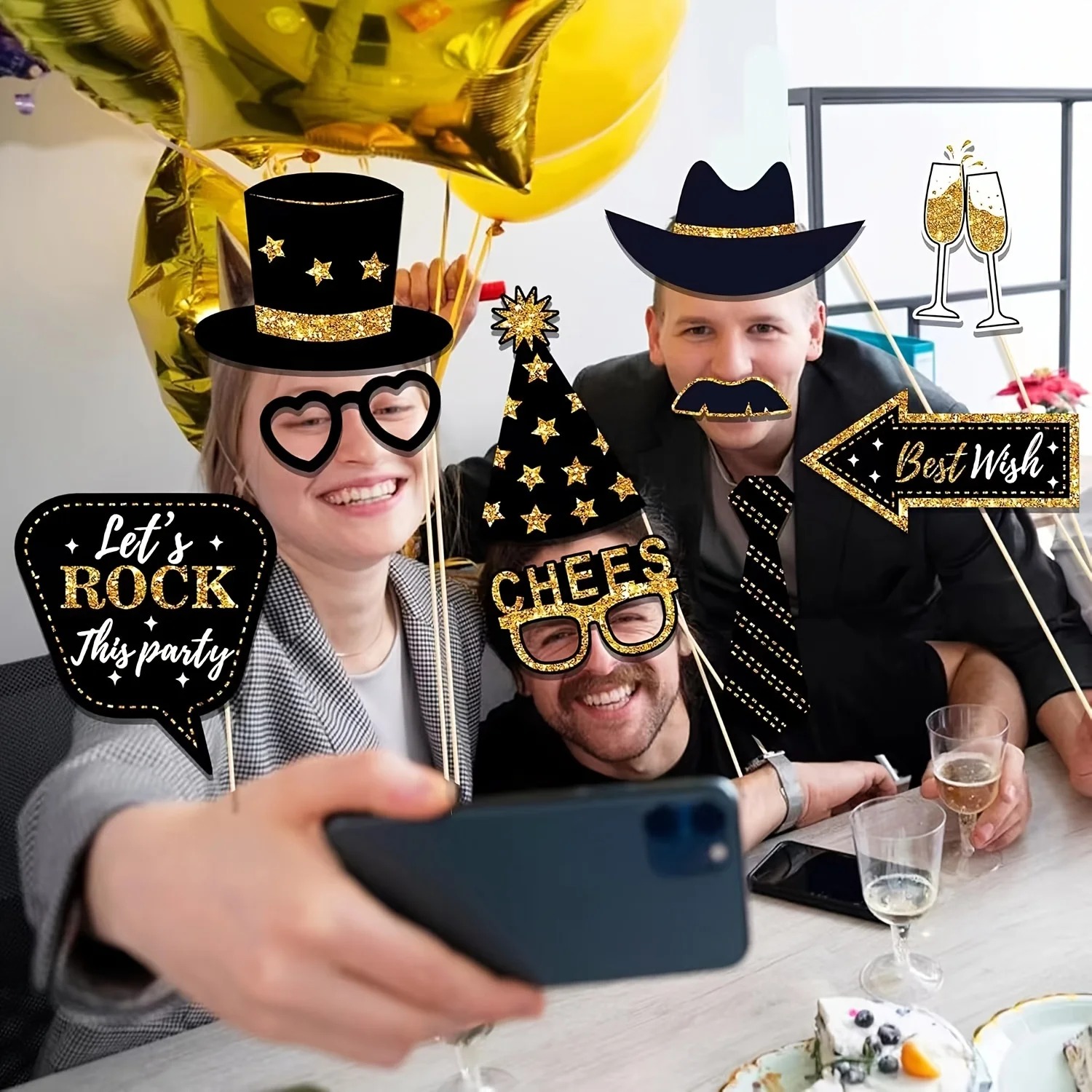 36pcs of Birthday Photo Booth  - Science Of Happiness 评论和价格