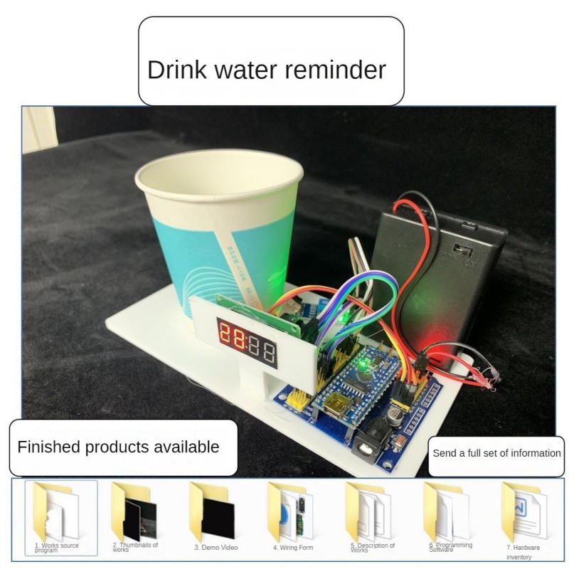 Drink Water Reminder Robot Han - Science Robotics 评论和价格
