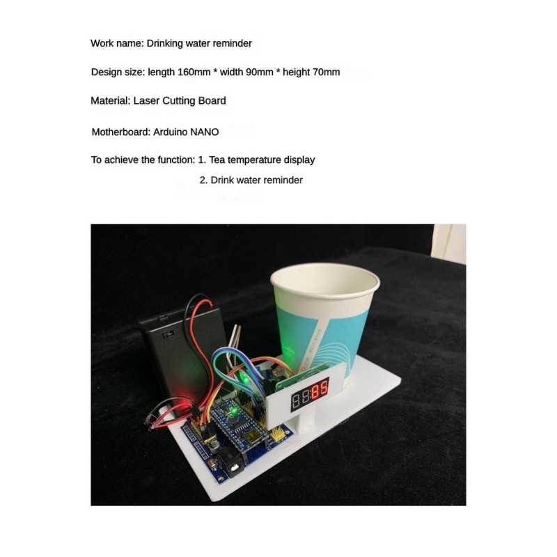 Drink Water Reminder Robot Han - Science Robotics 评论和价格